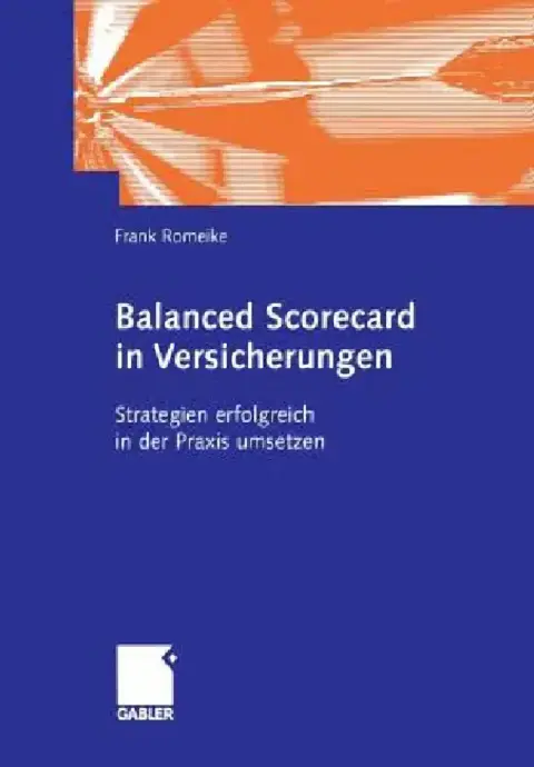 Cover of Balanced Scorecard in Versicherungen