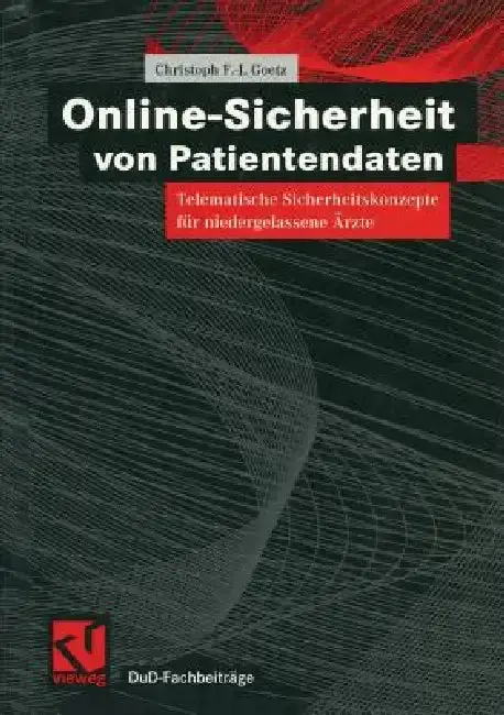 Cover of Online-Sicherheit Von Patientendaten