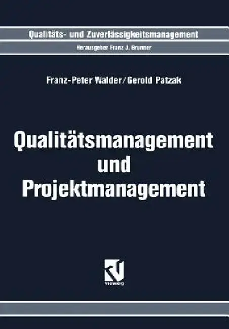 Cover of Qualitätsmanagement Und Projektmanagement
