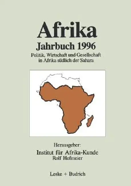 Cover of Afrika Jahrbuch 1996