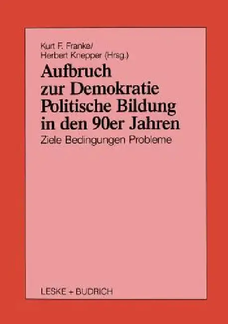 Cover of Aufbruch Zur Demokratie