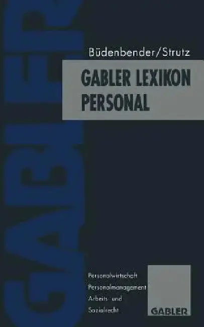 Cover of Gabler Lexikon Personal