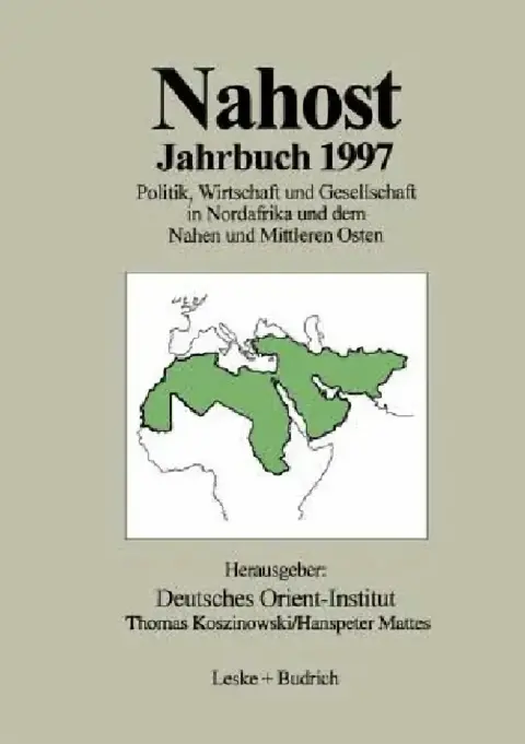 Cover of Nahost Jahrbuch 1997