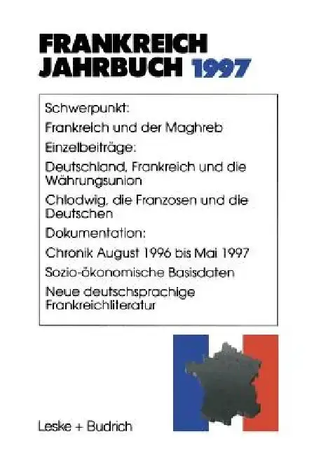 Cover of Frankreich-Jahrbuch 1997