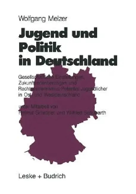 Cover of Jugend Und Politik in Deutschland