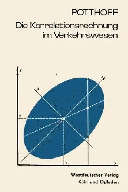 Cover of Die Korrelationsrechnung Im Verkehrswesen
