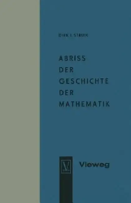 Cover of Abriss Der Geschichte Der Mathematik
