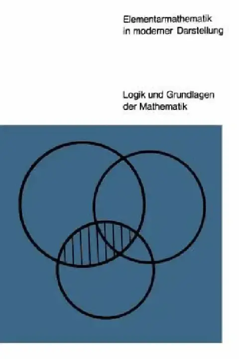 Cover of Elementarmathematik in Moderner Darstellung