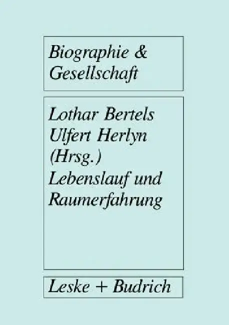 Cover of Lebenslauf Und Raumerfahrung
