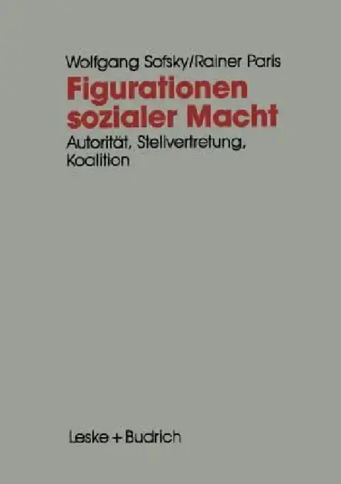 Cover of Figurationen Sozialer Macht