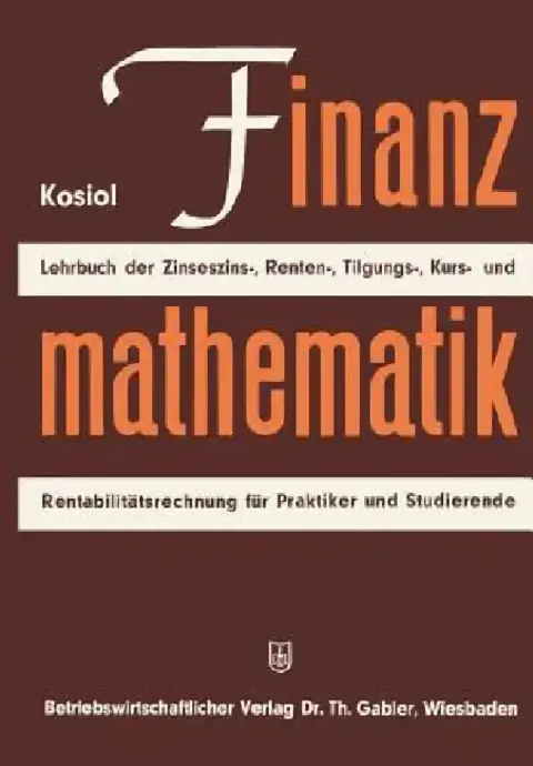 Cover of Finanzmathematik