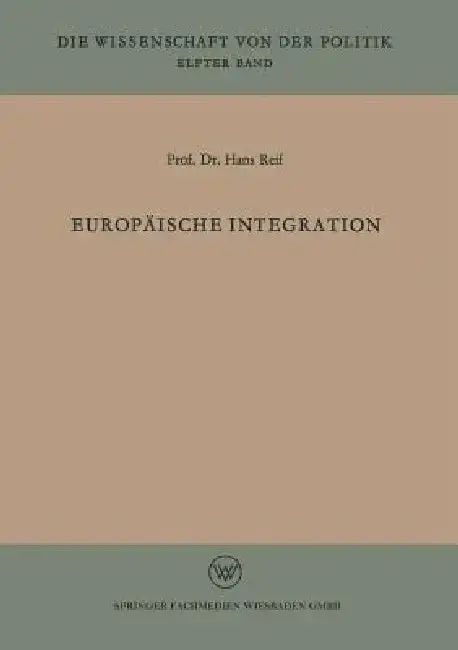 Cover of Europäische Integration