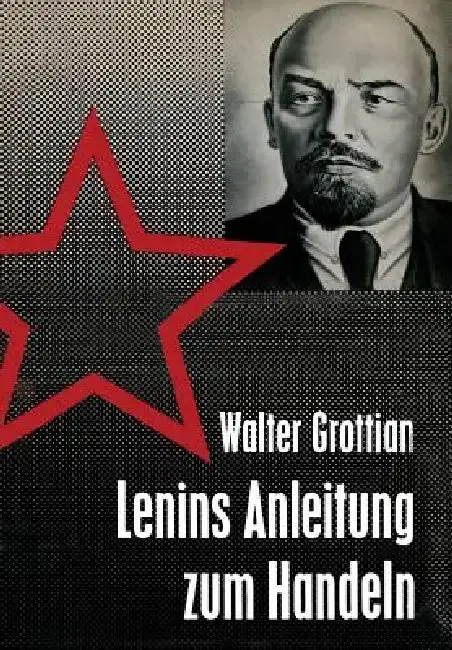 Cover of Lenins Anleitung Zum Handeln