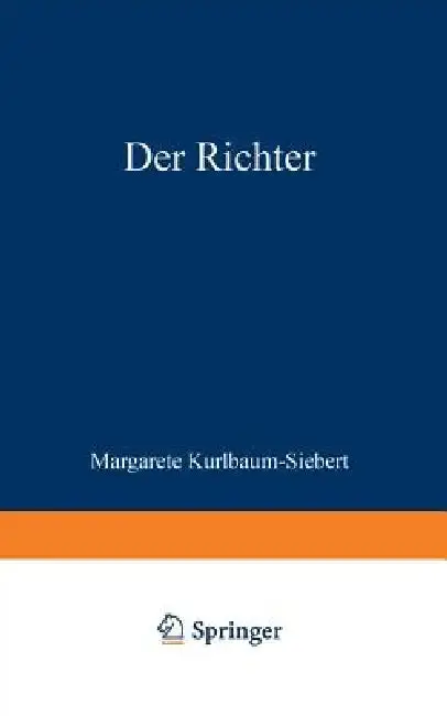 Cover of Der Richter