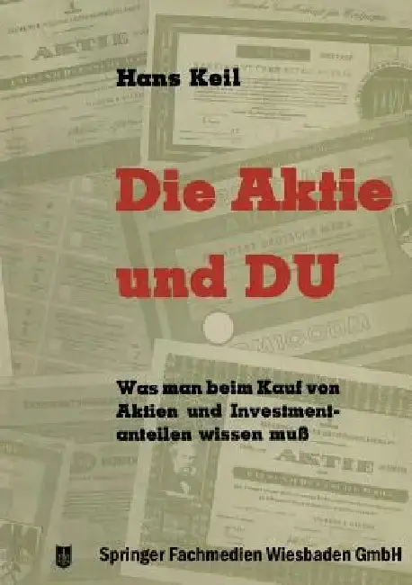 Cover of Die Aktie Und Du
