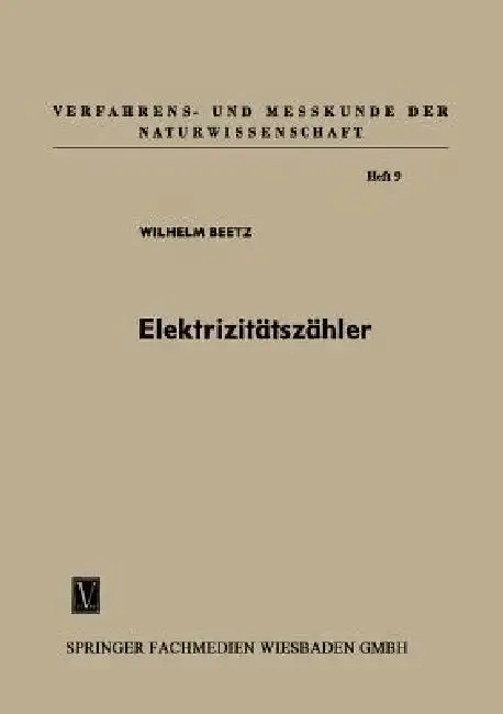 Cover of Elektrizitätszähler