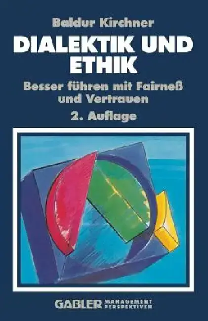 Cover of Dialektik Und Ethik