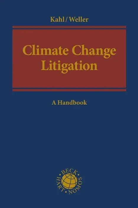 Cover of Climate Change Litigation