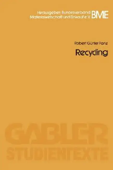 Cover of Recycling