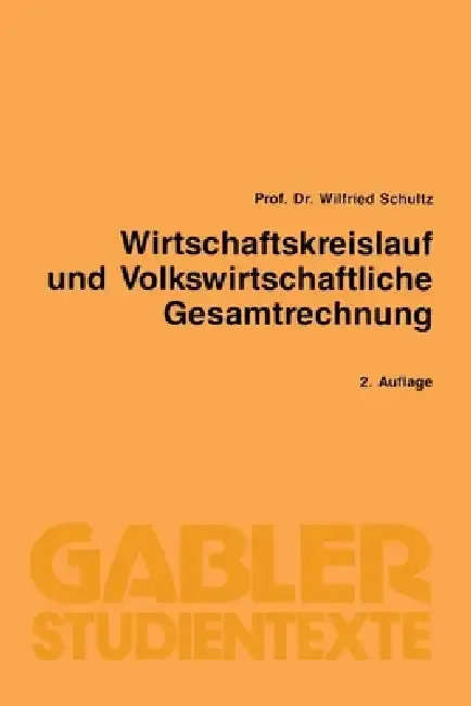 Cover of Wirtschaftskreislauf und volkswirtschaftliche Gesamtrechnung