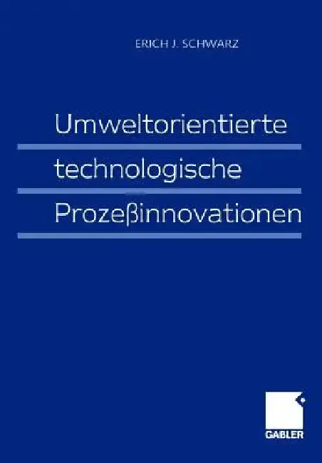 Cover of Umweltorientierte Technologische Prozeßinnovationen