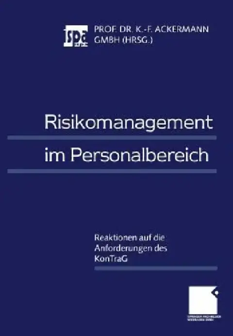 Cover of Risikomanagement Im Personalbereich