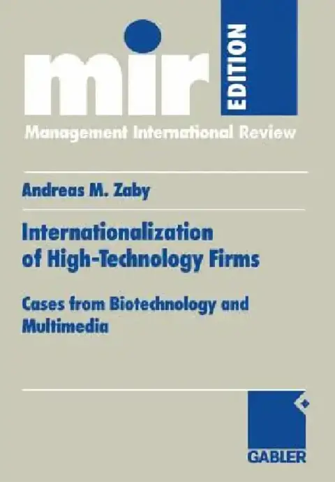 Cover of Internationalization of High-Technology Firms
