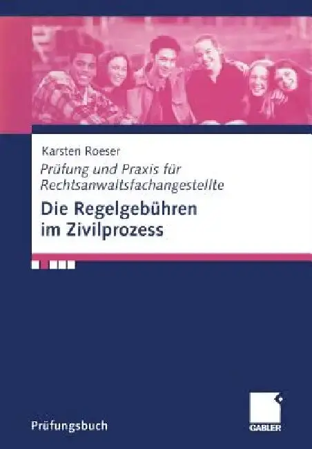 Cover of Die Regelgebühren Im Zivilprozess