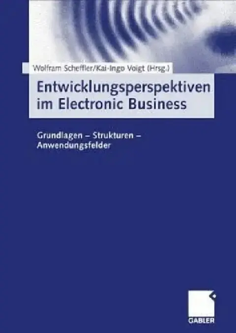 Cover of Entwicklungsperspektiven Im Electronic Business