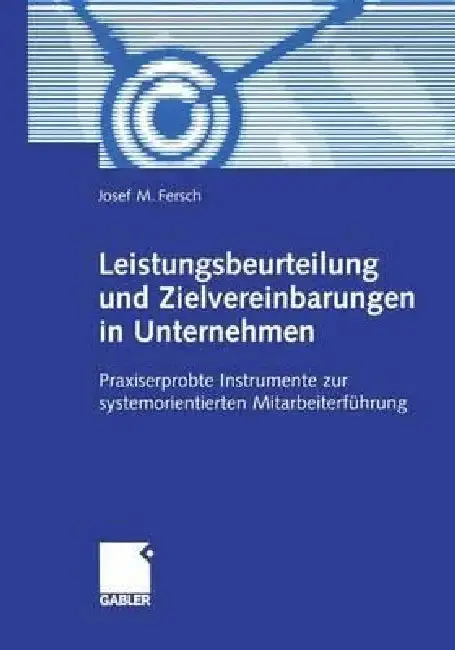 Cover of Leistungsbeurteilung Und Zielvereinbarungen in Unternehmen