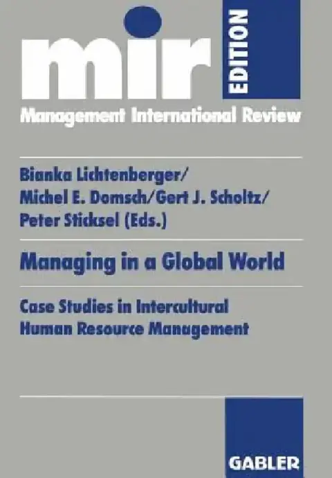 Cover of Managing in a Global World
