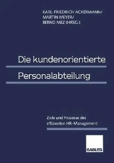 Cover of Die Kundenorientierte Personalabteilung