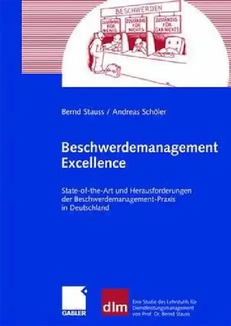 Cover of Beschwerdemanagement Excellence