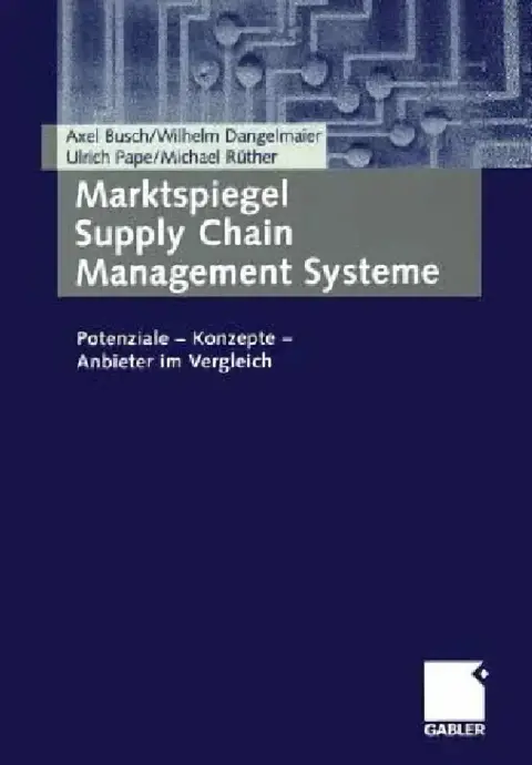 Cover of Marktspiegel Supply Chain Management Systeme
