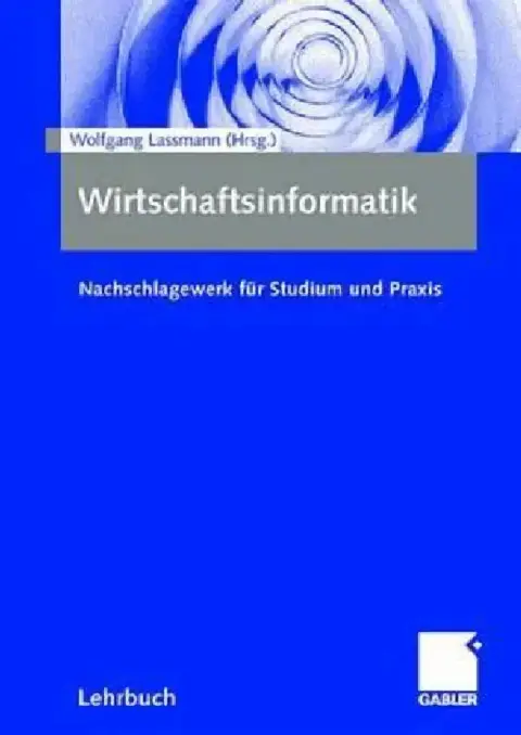 Cover of Wirtschaftsinformatik