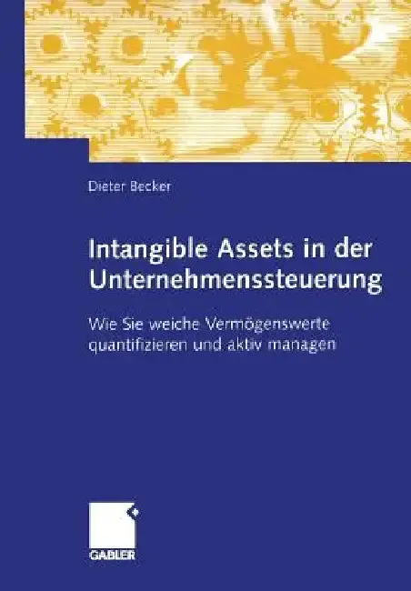 Cover of Intangible Assets in Der Unternehmenssteuerung