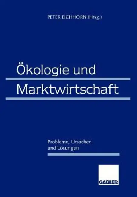 Cover of Ökologie Und Marktwirtschaft