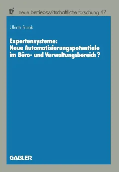 Cover of Expertensysteme