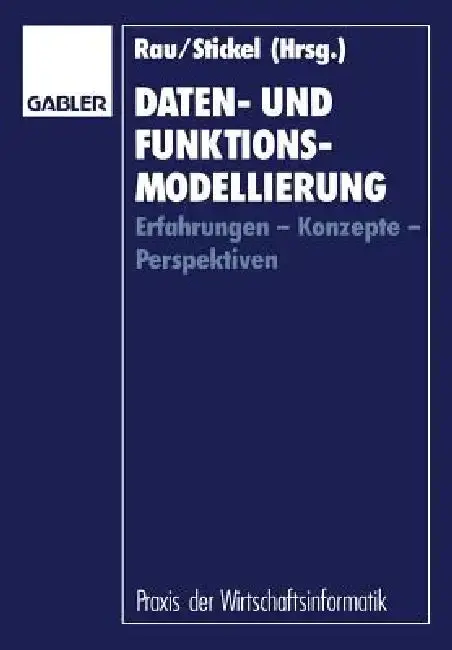 Cover of Daten- Und Funktionsmodellierung