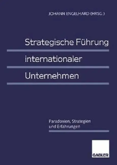 Cover of Strategische Führung Internationaler Unternehmen