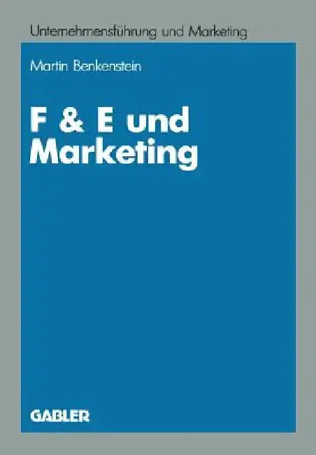 Cover of F & E Und Marketing