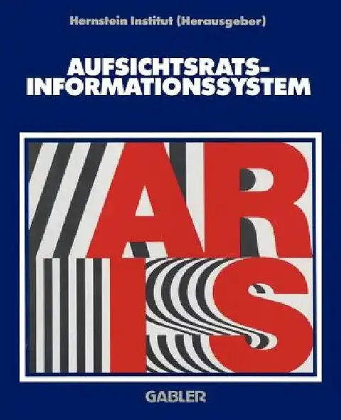 Cover of Aufsichtsrats-Informationssystem