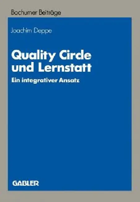 Cover of Quality Circle Und Lernstatt