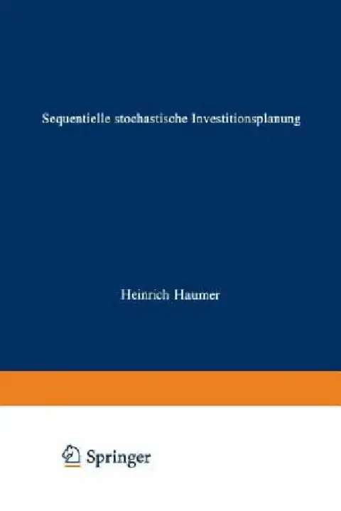 Cover of Sequentielle Stochastische Investitionsplanung