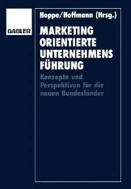 Cover of Marketingorientierte Unternehmensführung
