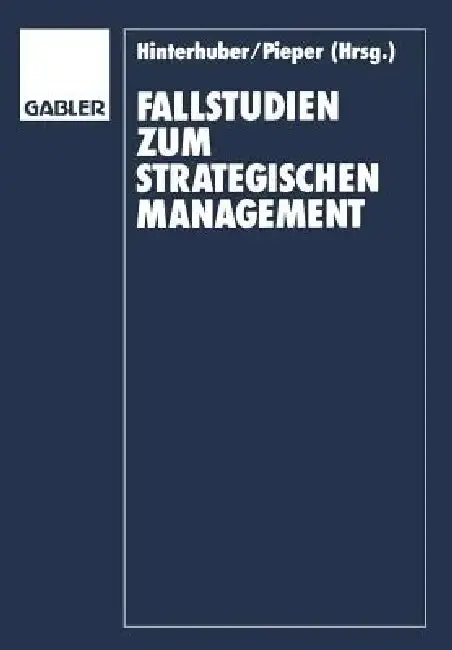 Cover of Fallstudien Zum Strategischen Management