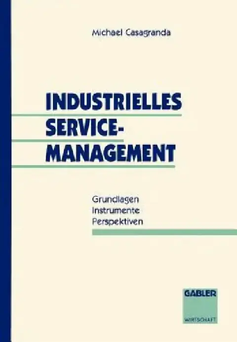 Cover of Industrielles Service-Management