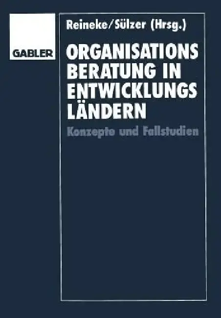 Cover of Organisationsberatung in Entwicklungsländern