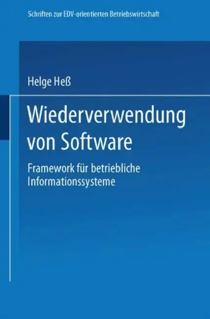 Cover of Wiederverwendung Von Software