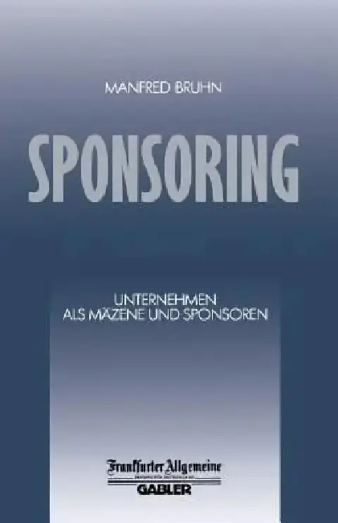 Cover of Sponsoring